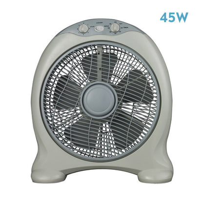 Ventilador de sobremesa Urgel Gris 45W de Fabrilamp, con 3 velocidades y temporizador. Perfecto para el hogar u oficina.