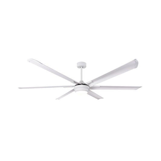 Ventilador de Techo con Luz Marea 198 cm Blanco Fabrilamp - vista principal | Fabrilamp / Abrila · Ref. 187891601