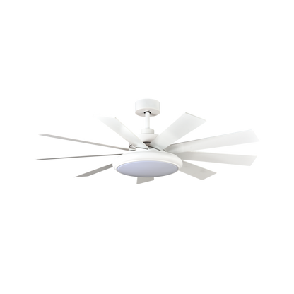 Ventilador de Techo Pireo Blanco (blanco/haya) – vista principal · Ref. 185391968