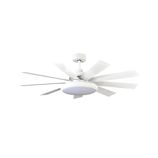 Ventilador de Techo Pireo Blanco/Blanco-Blanco/Haya – vista principal · Ref. 185391968