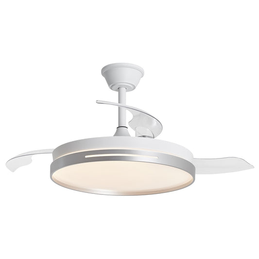 Ventilador de Techo Togo Plata 107 cm con Luz LED Alemar - vista principal | AJP / Alemar