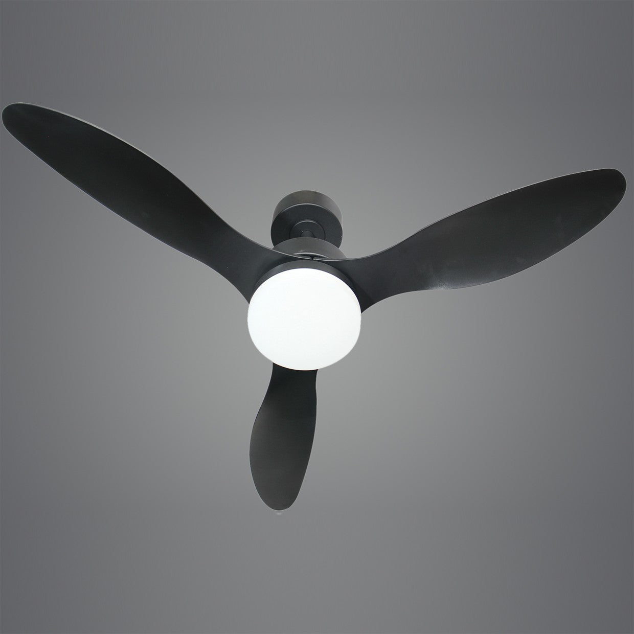 Ventilador Valcano Negro AJP/Alemar 107cm (Ref. 11541) - Dimensiones detalladas.
