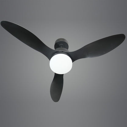 Ventilador Valcano Negro AJP/Alemar 107cm (Ref. 11541) - Dimensiones detalladas.
