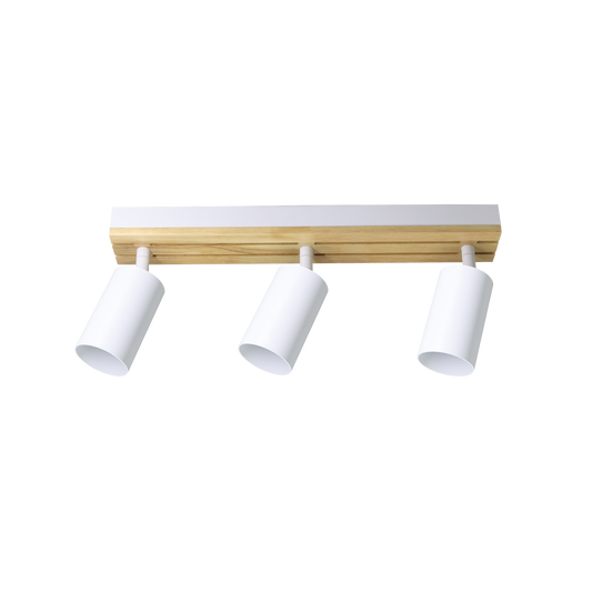 Regleta Waikato 3 Focos GU10 Orientables Fabrilamp - vista principal | Fabrilamp / Abrila · Ref. 252893068
