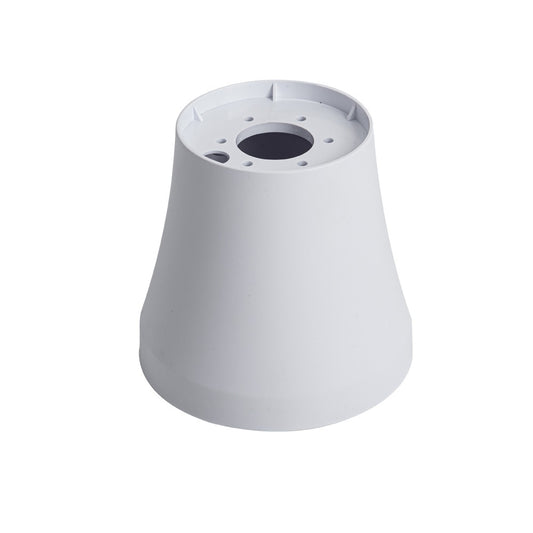 Base para ventilador fabricada en plástico color blanco