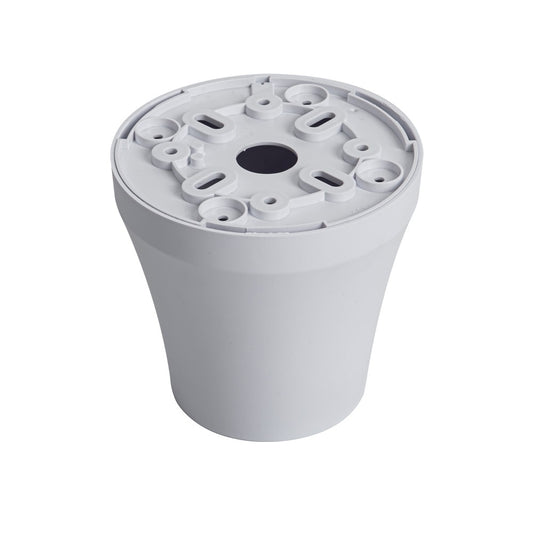 Base ventilador techo CristalRecord BAS-BL-85 para ocultar tija