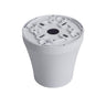 Base ventilador techo CristalRecord BAS-BL-85 para ocultar tija