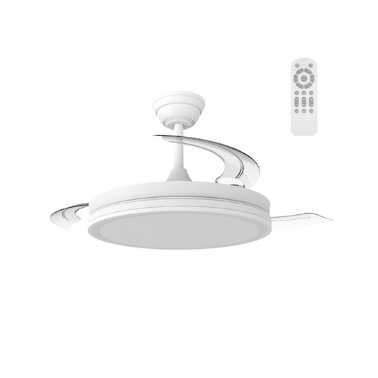 Night Eco fabricado en Hierro y ABS color Blanco