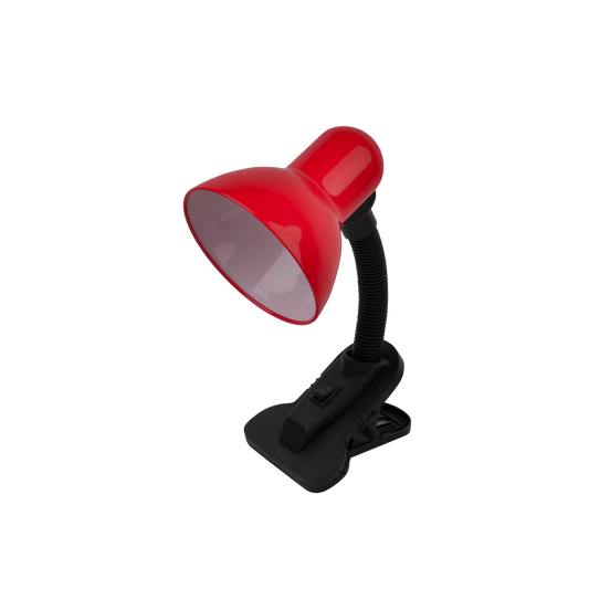 Flexo de Bombilla Yezco Negro / Rojo – vista principal · Ref. 200771007
