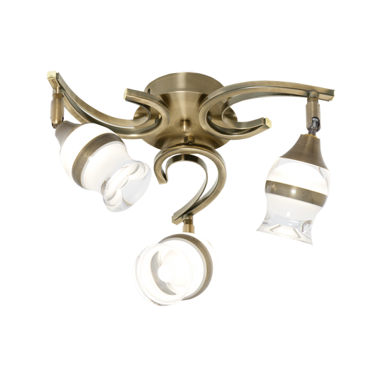 Lámpara Moderna Zodiaco Cuero – vista principal · Ref. 076653014